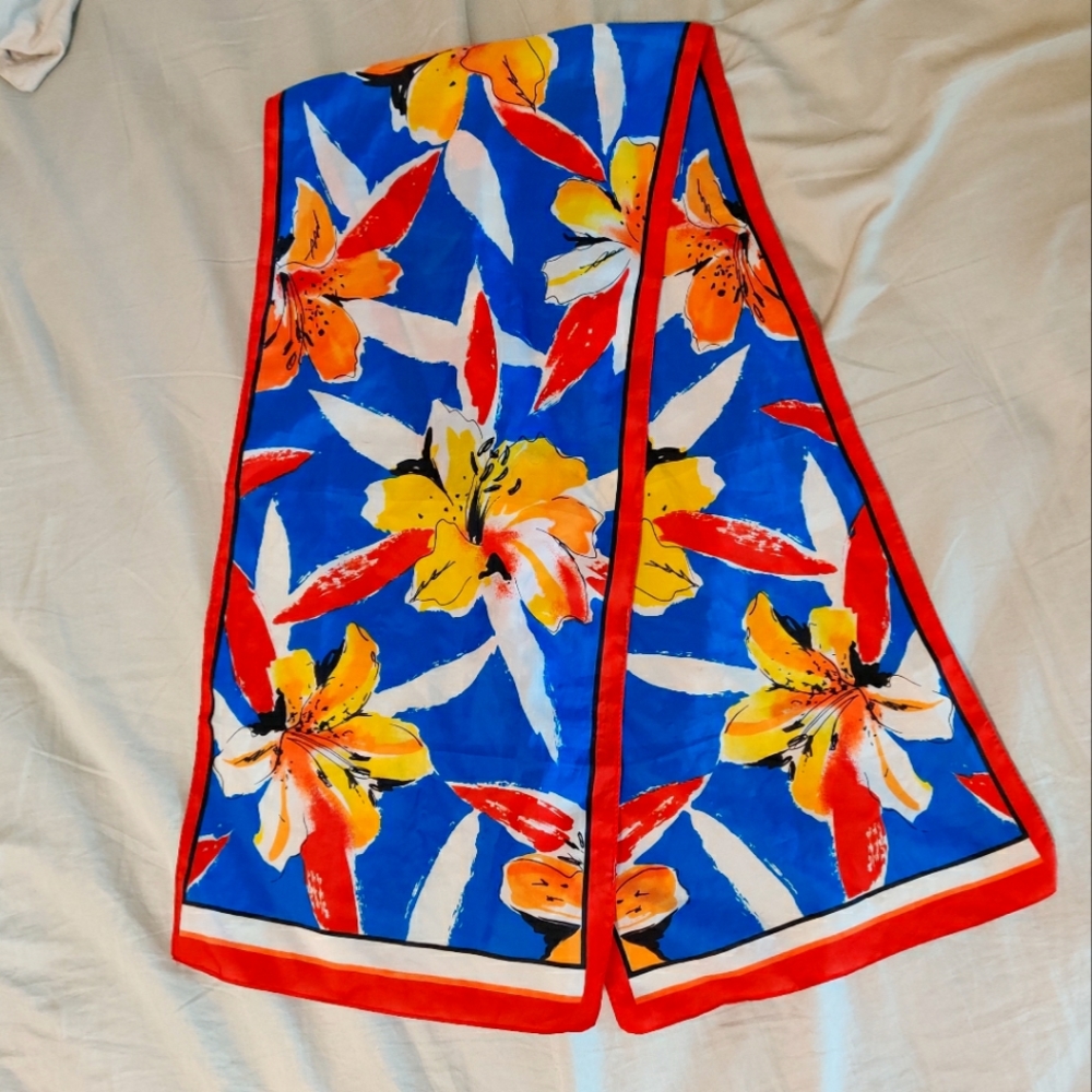 Vintage Italian Silk Scarf